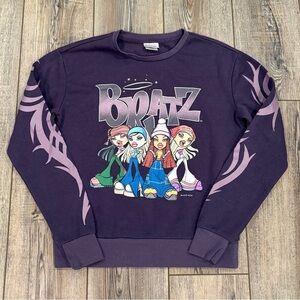 Bratz Sweatshirt – 2022 Limited Edition – XS – Purple – Vintage Graphic Y2K
